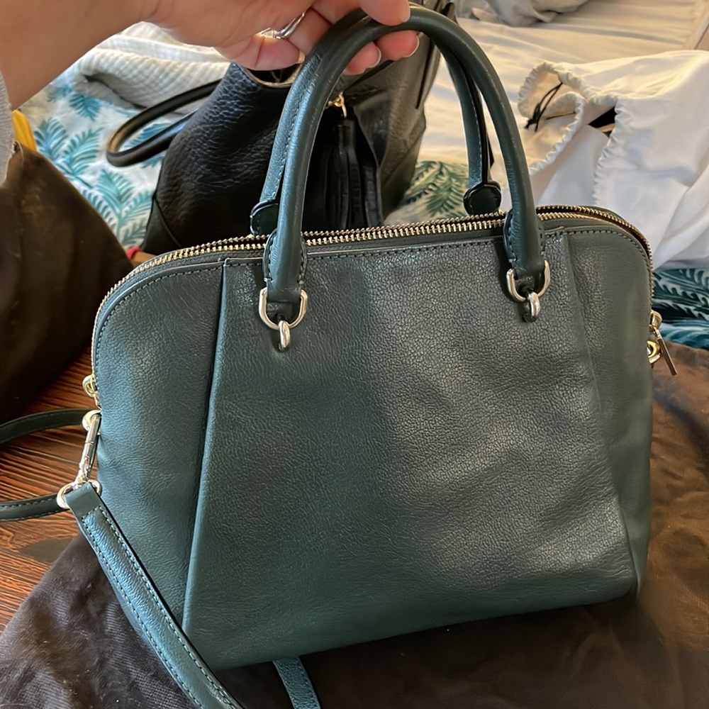 Kate Spade - Dome satchel in forest green - Picture 3 of 14